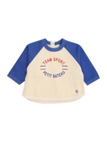 PETIT BATEAU Sweatshirt  chamois / blå / rød / hvid