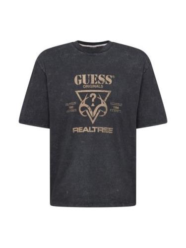 GUESS Originals Bluser & t-shirts  brokade / sort