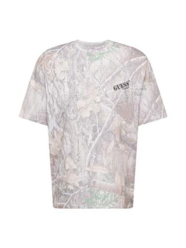 GUESS Originals Bluser & t-shirts 'GO REALTREE'  creme / camel / grå /...