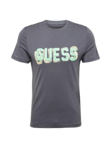 GUESS Bluser & t-shirts  pastelgul / mørkegrå / lysegrøn