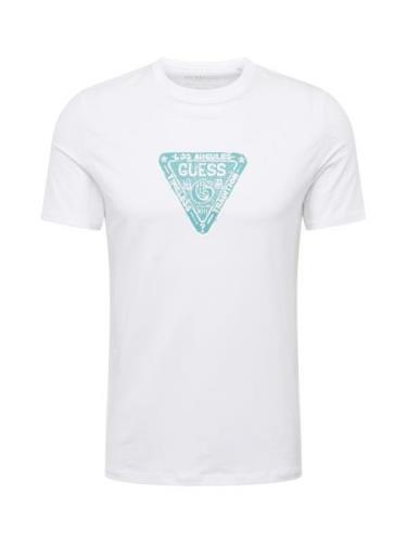 GUESS Bluser & t-shirts  blå / hvid