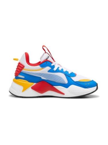 PUMA Sneakers 'RS-X'  royalblå / curry / carminrød / hvid