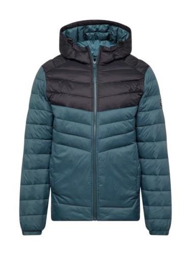 JACK & JONES Overgangsjakke 'JJESprint'  petroleum / sort