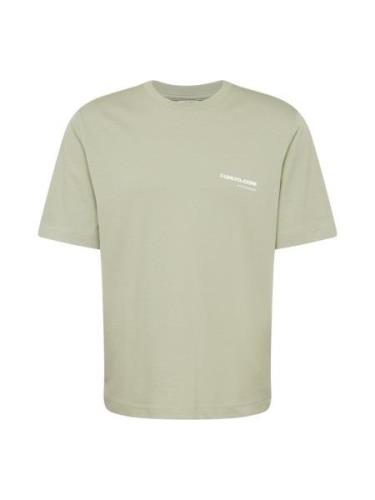 JACK & JONES Bluser & t-shirts 'JCOAERO'  pastelgrøn / hvid