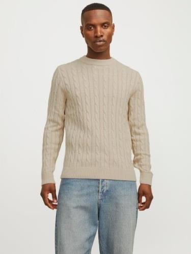 JACK & JONES Pullover 'Ross'  ecru