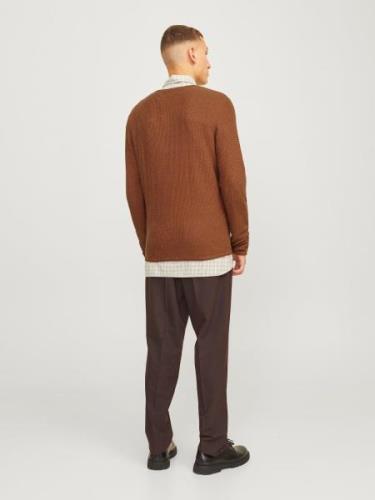 JACK & JONES Pullover 'JJECooper'  brun