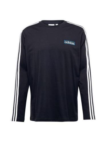 ADIDAS ORIGINALS Bluser & t-shirts 'Adibreak'  blå / sort / hvid