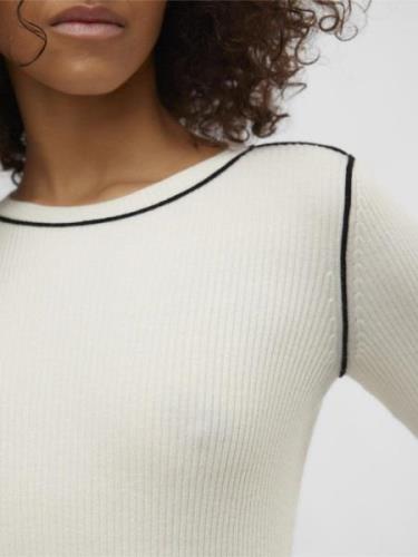 VERO MODA Pullover 'VMKARA'  creme / sort