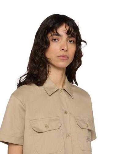 DICKIES Bluse  beige