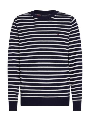 TOMMY HILFIGER Pullover  navy / hvid