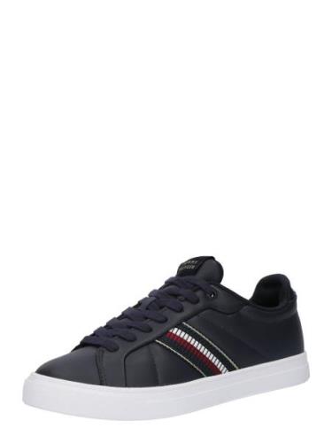 TOMMY HILFIGER Sneaker low 'ICON COURT'  marin / rød / hvid