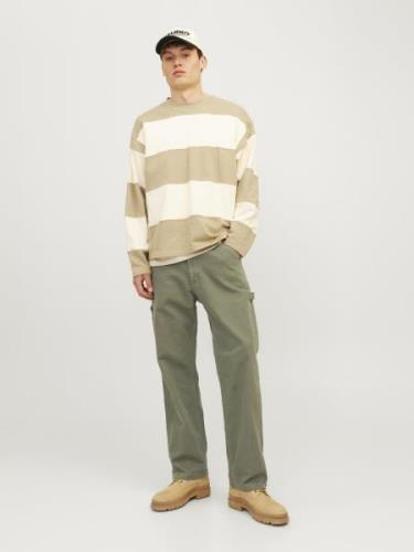 JACK & JONES Cargobukser 'JPSTeddie JJCarpenter'  khaki