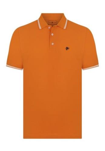 DENIM CULTURE Bluser & t-shirts 'Christiano'  mørkeblå / mørkeorange /...