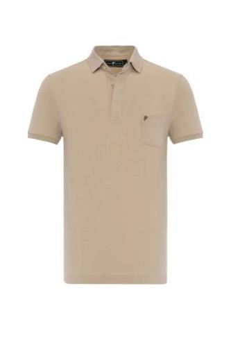 DENIM CULTURE Bluser & t-shirts 'ALARIC'  beige