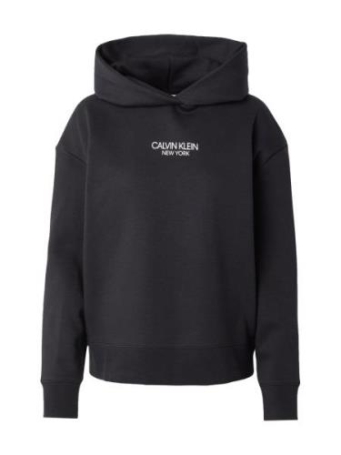 Calvin Klein Sweatshirt 'NEW YORK'  sort / hvid