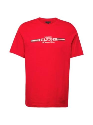 TOMMY HILFIGER Bluser & t-shirts  marin / rød / hvid