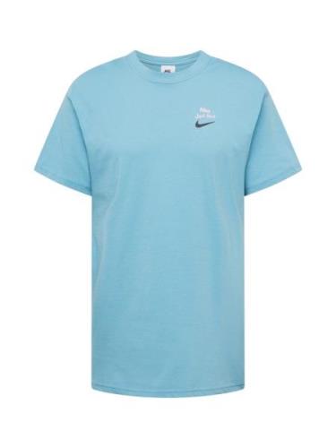 Nike Sportswear Bluser & t-shirts  azur / lyserød / sort