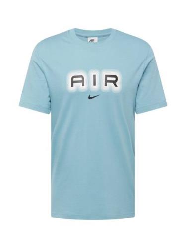 Nike Sportswear Bluser & t-shirts 'Air'  lyseblå / sort / hvid