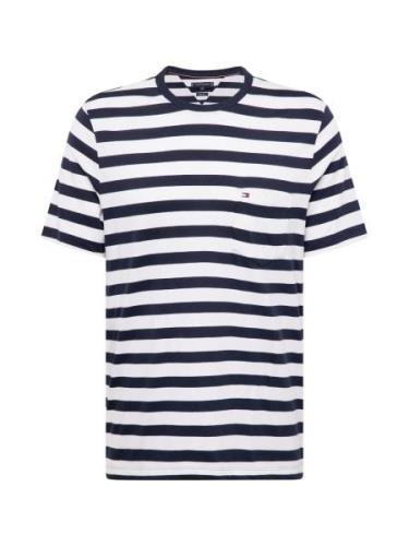 TOMMY HILFIGER Bluser & t-shirts 'ESSENTIAL'  mørkeblå / rød / hvid