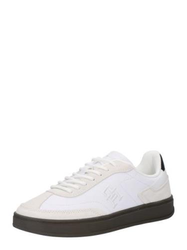 TOMMY HILFIGER Sneaker low 'Heritage'  creme / sort / hvid