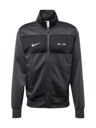 Nike Sportswear Overgangsjakke 'AIR'  mørkegrå / lyseorange / sort / h...