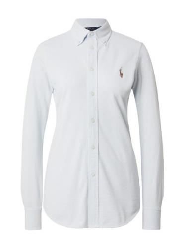 Polo Ralph Lauren Bluse  blå / lyseblå / brun / hvid