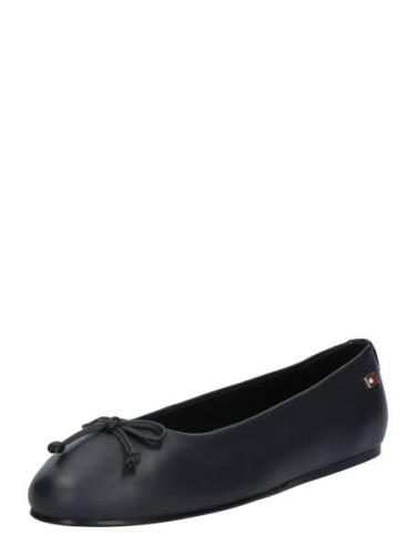 TOMMY HILFIGER Ballerinasko 'ESSENTIAL CHIC'  navy / rød / hvid