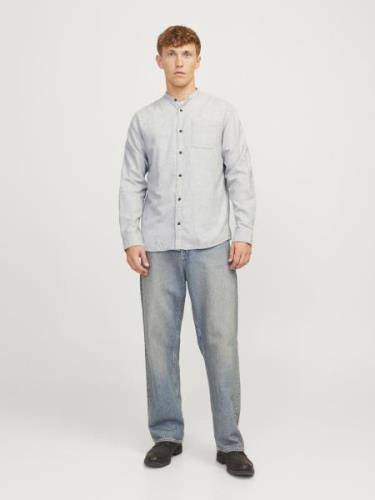 JACK & JONES Skjorte 'JJEBand'  lysegrå