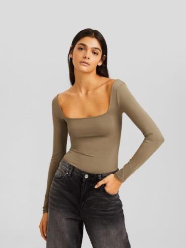 Bershka Shirtbody  khaki