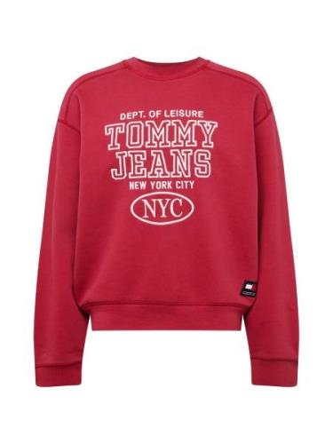 Tommy Jeans Sweatshirt  marin / rød / hvid