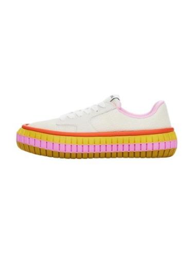 Desigual Sneaker low  brun / gul / pink / rød / hvid