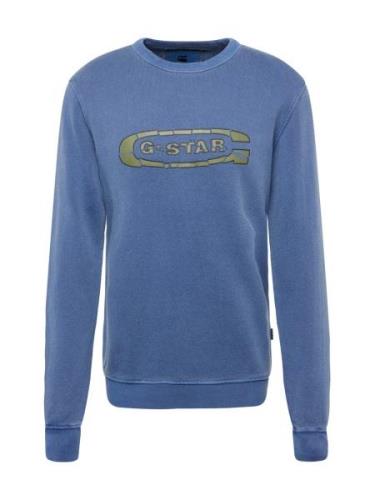 G-STAR Sweatshirt  safir / grøn