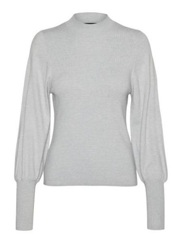 VERO MODA Pullover 'Holly Karis'  lysegrå