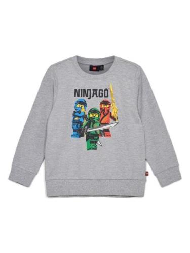 LEGO® kidswear Sweatshirt  blå / grå-meleret / grøn / rød