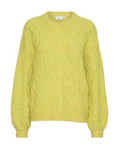 SAINT TROPEZ Pullover 'Geeta'  gul-meleret