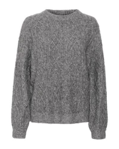 SAINT TROPEZ Pullover  grå-meleret