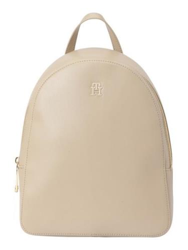 TOMMY HILFIGER Rygsæk  beige / guld