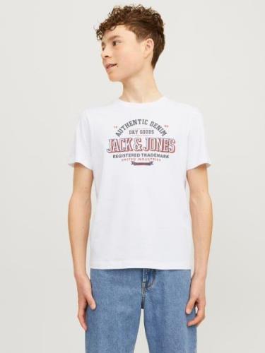 Jack & Jones Junior Shirts  rød / sort / hvid