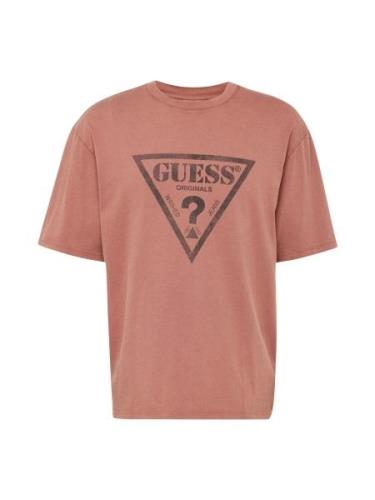 GUESS Originals Bluser & t-shirts  lysebrun / sort