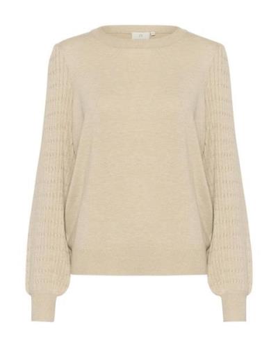 Kaffe Pullover 'Nanna'  beige-meleret