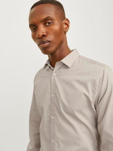 JACK & JONES Forretningsskjorte 'JJJoe'  sand