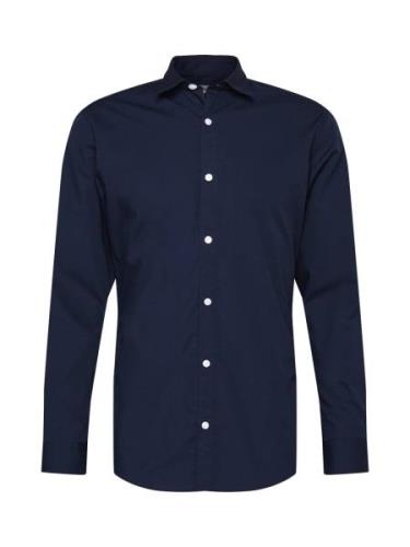 JACK & JONES Forretningsskjorte  navy