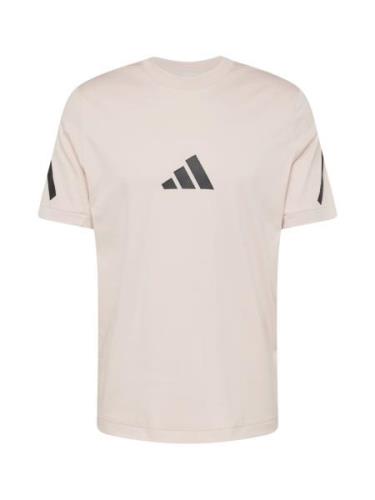 ADIDAS SPORTSWEAR Funktionsskjorte 'Z.N.E.'  pudder / sort