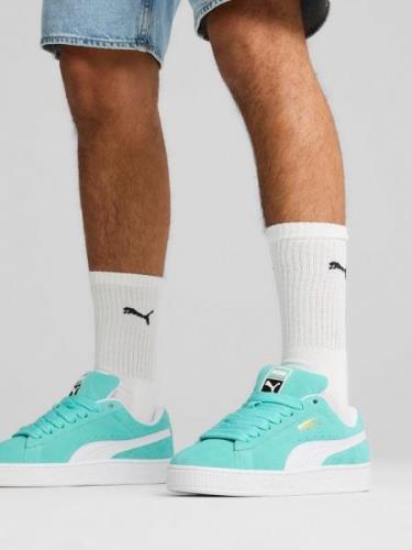 PUMA Sneaker low 'Suede XL'  mint / hvid