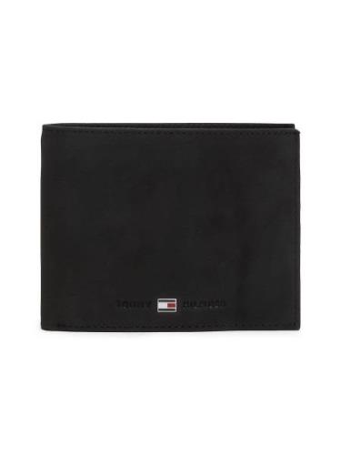 TOMMY HILFIGER Tegnebog 'JOHNSON TRIFOLD'  sort