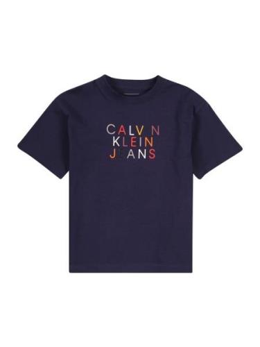 Calvin Klein Jeans Shirts  mørkeblå / orange / rød / hvid