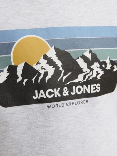 Jack & Jones Junior Sweatshirt  lysegrå / grå-meleret / blandingsfarve...