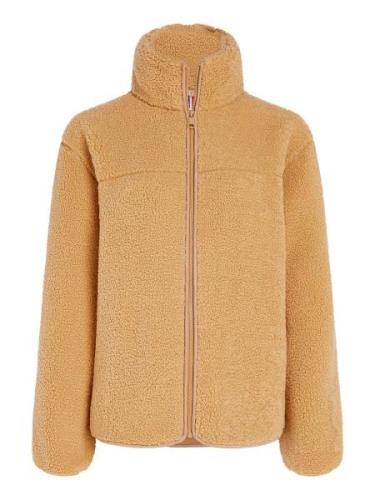 TOMMY HILFIGER Fleecejakke  camel