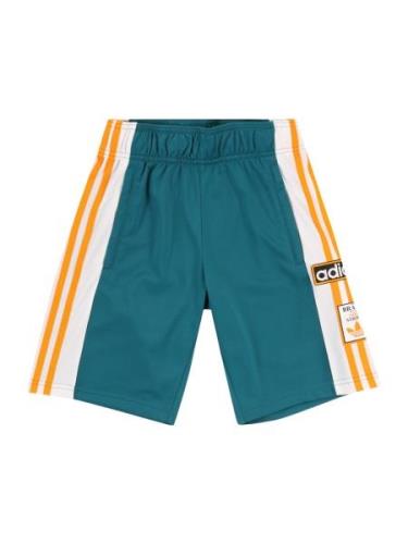 ADIDAS ORIGINALS Bukser  cyanblå / orange / hvid