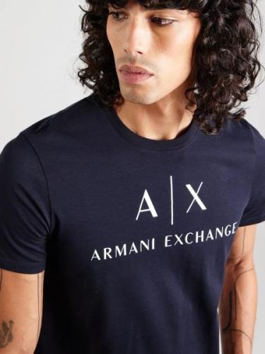 ARMANI EXCHANGE Bluser & t-shirts '8NZTCJ'  navy / hvid